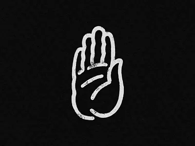 Doing Hand Stuff block hand icon iconography illustration linoleum monoweight print printmaking tattoo texture wood