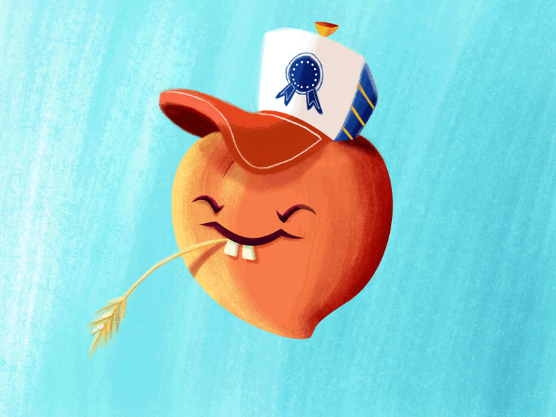 Peach Feels, Yo art character creative deep feels emotions illustration peach south