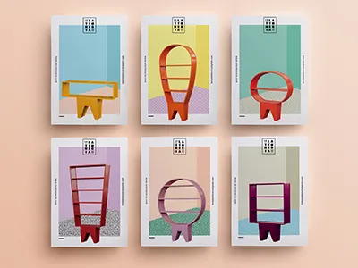 La Lattoneria ( postcards ) furniture postcards