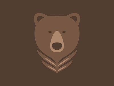 Grizzly Alternative Colors art bear branding brown coffee grizzly latte logo vector