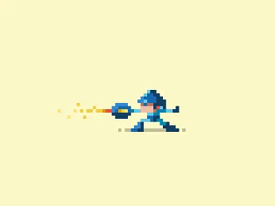 Tiny blaster sounds. 8 bit mega man nintendo pixel pixel art