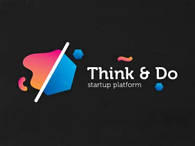 Think & Do abstraction business do logo platform startup think