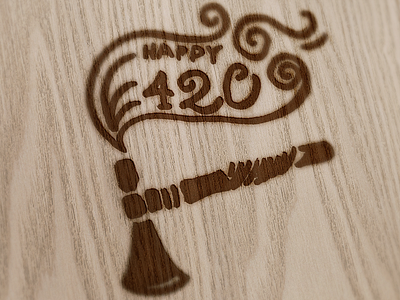 Logo: 420 420 cherokee design illustration indian logo logo design logotype marijuana