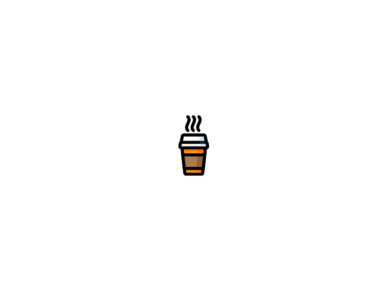 Little Coffee coffee icon illustration starbucks