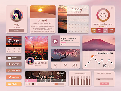 UI Kit Redesign ps