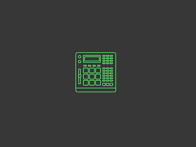 MPC akai beats hip hop icon icons mpc music music makers ui ux