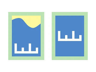 Draft 5: The Watercolor Gallery logo mark brand learning logo mark the watercolor gallery