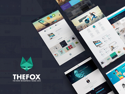 TheFox's Wordpress Coming Soon business design mobile multi purpose portfolio psd responsive thefox theme woocommerce wordpress