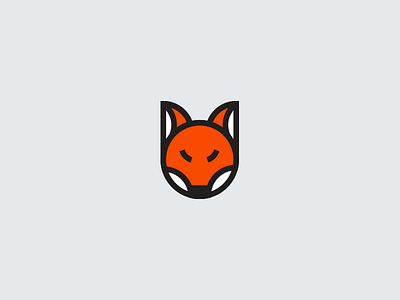 Fox Icon animal flat forest fox icon identity logo mark minimal symbol