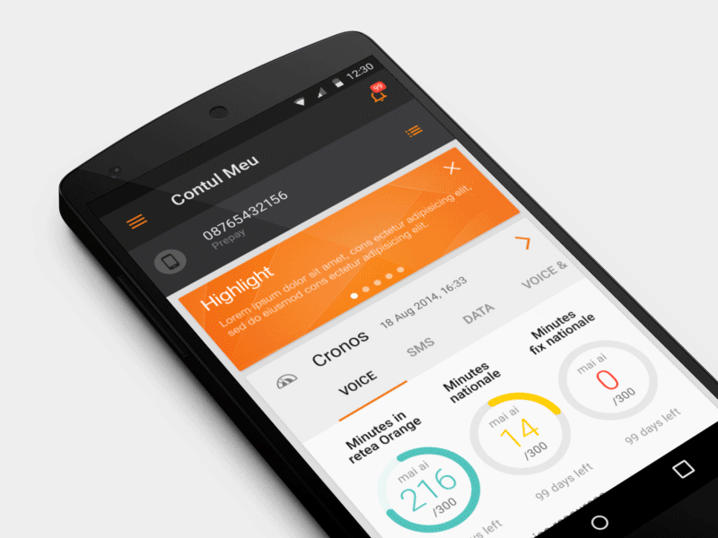 Mobile App Transition android animation app ios iphone loader loading mobile transition ui