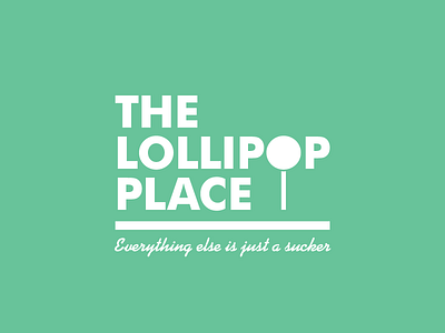 Lollipops futura green ligature lollipop typography