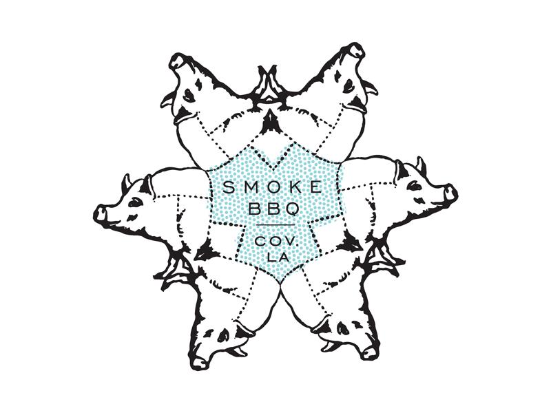 Smoke BBQ - Logos 1 barbecue barbeque bbq crazy hey mom nomz pig pork smoke wtf yum