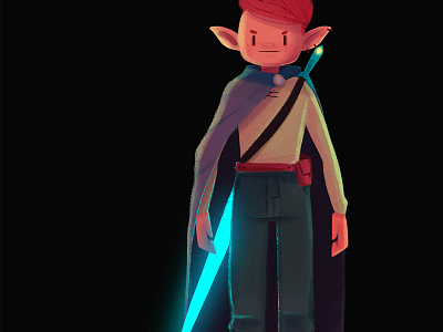 Warrior character warrior