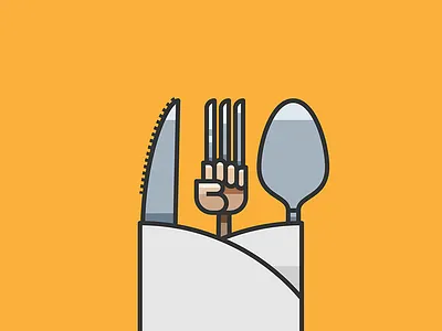 Wolverine Fork claws dinner fork illustration marvel prongs spoon wolverine