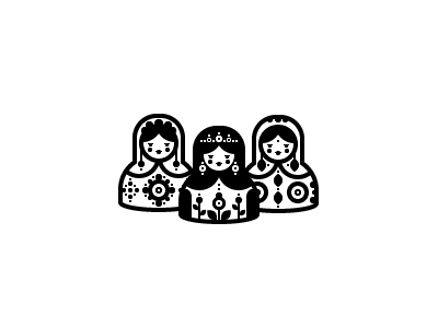 matrioshka doll icons matrioshka russia