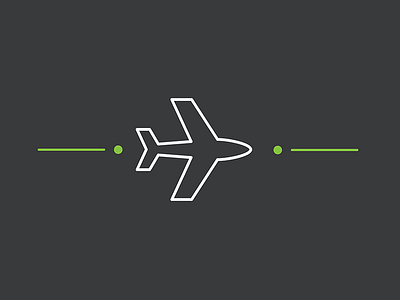 Plane clean clear color design flat plane simple