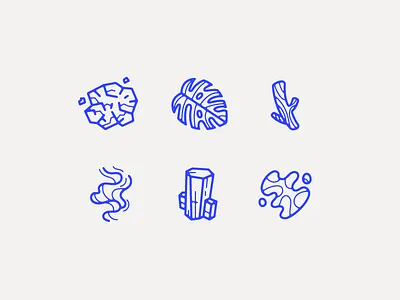 Earth Day Icons earth gas holiday icons illustration mineral plant rock vector water wood