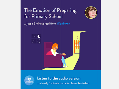 Parenting Article Mockup article audio listen parenting