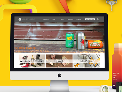 Website Facelift face lift mockup redesign web