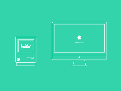 Progress. 1984 apple mac progress