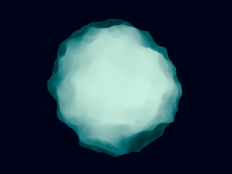 Deep.gif animation ball c4d gif hypnotic motion water