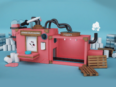 The Factory 2d 3d animation animator burstype cel designer emanuele graphic marani motion
