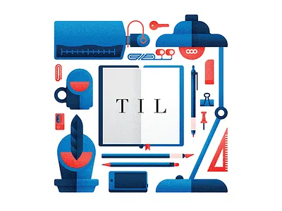 Til Dribbble coffee illustration illustrator office the illustration league til vector