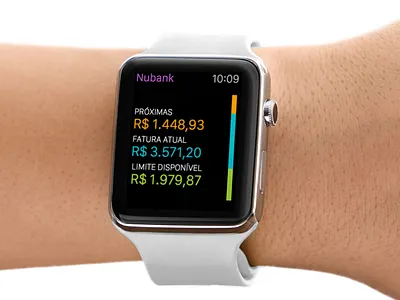 Nubank Apple Watch - App app apple apple watch bank credit card finance mobile nubank watch watchapp wearable