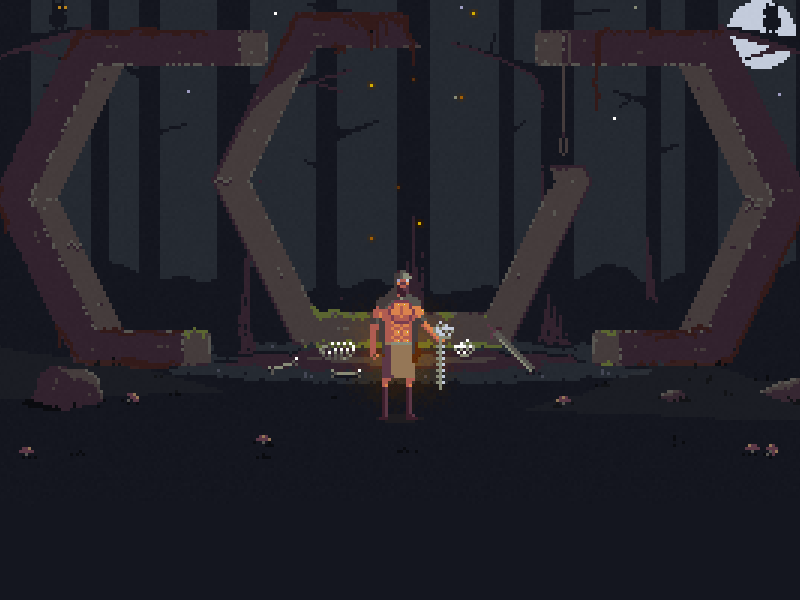 The Shaman gif pixel art the crux