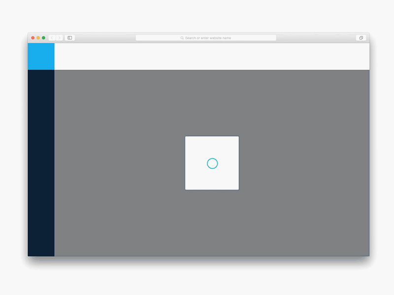 Loading Animation animation dashboard framer framerjs interface kinetic prototype transition ui
