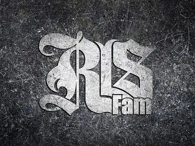 Logo calligraphy family gothic graffity grunge hip hop rap texture type vintage yo