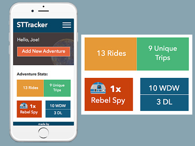 Star Tours Tracker 2 design learning mobile sketch star wars