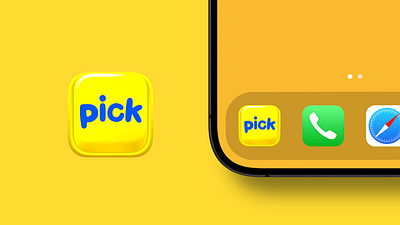 pick APP UI设计 pick app UI Design logo ui