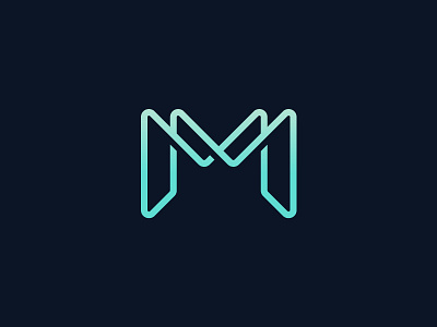 MM double logo m mark mm monogram type