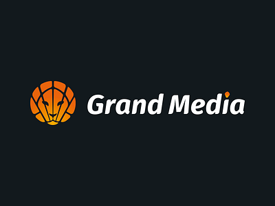 Grand Media circle light lion
