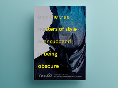 21 days of posters #1 21dayproject daily pracitce hip hipster inspirational motivational oscar wilde portlandia poster quotes the100dayproject typography
