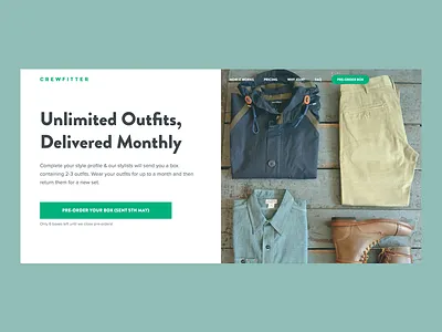 Crewfitter WIP crewfitter fashion design fashion home fashion homepage fashion startup fashion ui fashion ux mens clothing menswear design menswear homepage uk startup