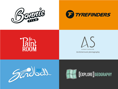 Logo selection branding identity logo