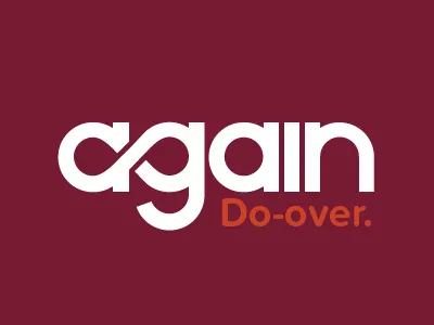 Again App: Rotating List infinity logo mark