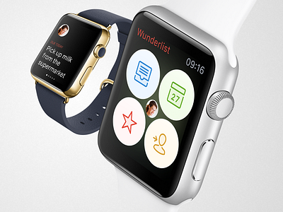 Wunderlist for Apple Watch apple watch ui watch wearable wunderlist