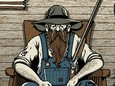 Get Off my Lawn!!!!!!! eric church gigposter lexington rupp arena screenprint weed