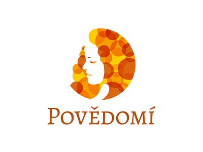 Povedomi beauty bubbles circles esoteric face silhouette woman
