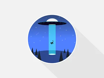 Abducted Cat abducted cat design graphicdesign icon illustration space spaceship
