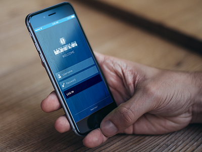 Mdesk Login app app launch ui