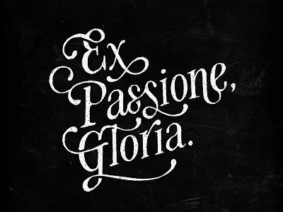 Handlettering: Glory handdrawn handlettering inspiration lettering type typography vintage