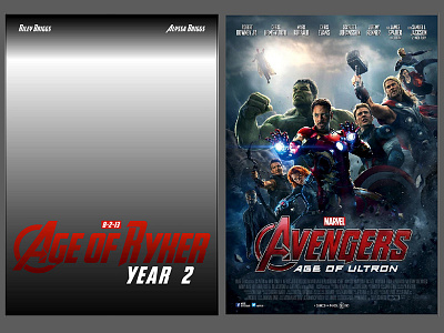 Age of Ryker progress avengers birthday comic hero movie poster superheroes