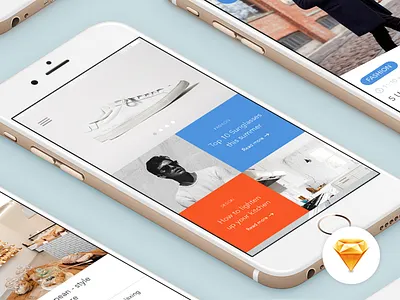 Freebie UI Screens free freebie mobile sketch ui