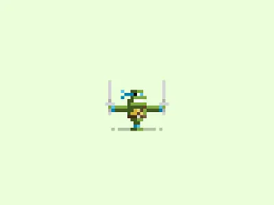 Fearless Leader 8 bit leonardo pixel pixel art tmnt