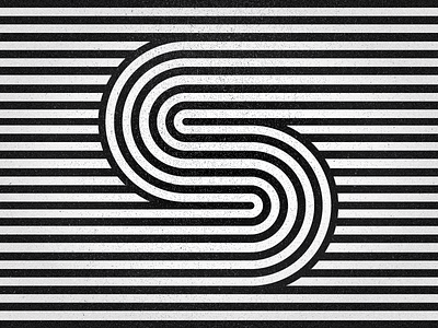 36 Days of Type black letterform lettering line s stroke type typography vector white