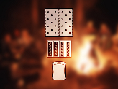 Smores illustration